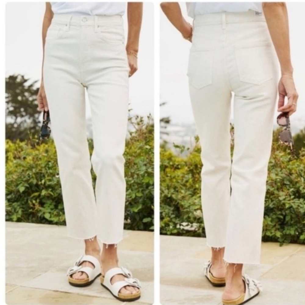 Frank & Eileen Monaghan White Ankle Jeans Size 27